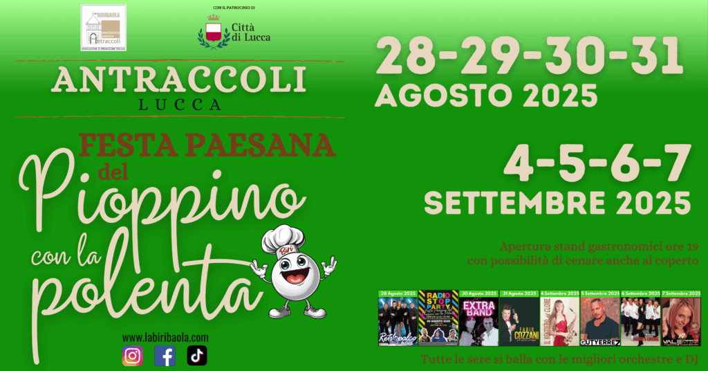 Ritorna la Festa Paesana del Pioppino con la polenta di Antraccoli