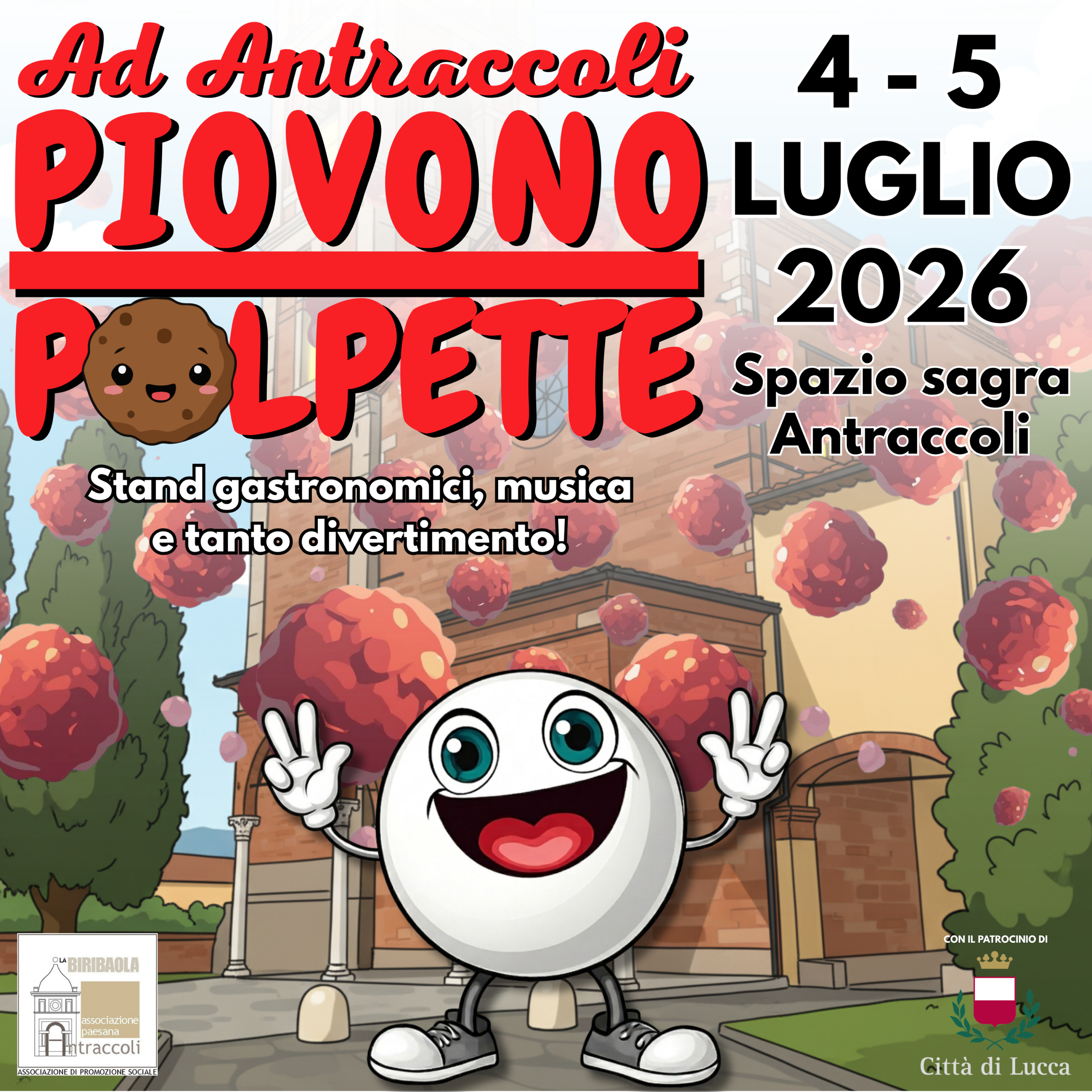 Ad Antraccoli piovono polpette, polpette, antraccoli, lucca, La Biribaola